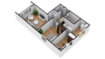 Prodej bytu 3+1 v osobním vlastnictví 63 m², Chomutov