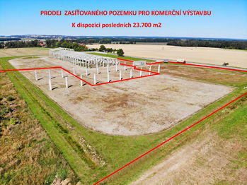 Pozemek k prodej - část B - Prodej pozemku 23700 m², Štěpánovice