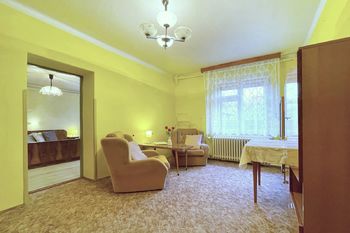 Obývací pokoj - Prodej domu 140 m², Sojovice