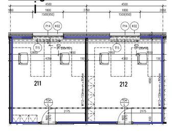 Pronájem kancelářských prostor 64 m², Brno