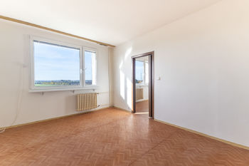 obývací pokoj nebo ložnice - Prodej bytu 1+1 v osobním vlastnictví 35 m², Neratovice