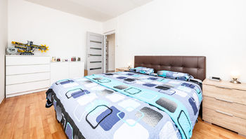Ložnice - Prodej bytu 3+kk v družstevním vlastnictví 63 m², Bílina