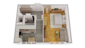 Prodej bytu 1+1 v osobním vlastnictví 36 m², Brno