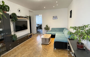 obývací pokoj - Prodej bytu 3+1 v osobním vlastnictví 64 m², Týnec nad Sázavou 