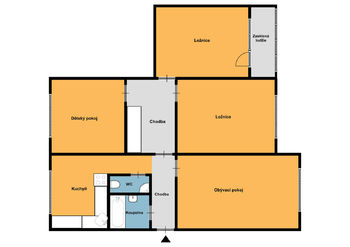 Prodej bytu 4+1 v osobním vlastnictví 93 m², Žatec