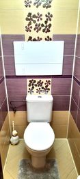 samostatné WC - Prodej bytu 3+1 v osobním vlastnictví 94 m², Slavonice