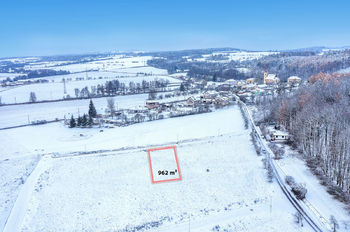 Prodej pozemku 3632 m², Mostek