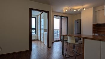 Obývací pokoj - Pronájem bytu 2+kk v osobním vlastnictví 52 m², Praha 5 - Stodůlky