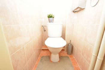 Samostatná toaleta. - Pronájem bytu 2+kk v družstevním vlastnictví 37 m², Praha 3 - Žižkov