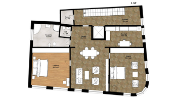Prodej nájemního domu 793 m², Louny