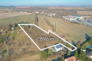 Prodej pozemku 2896 m², Statenice