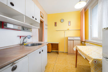 Kuchyň - Prodej bytu 1+1 v osobním vlastnictví 31 m², České Budějovice