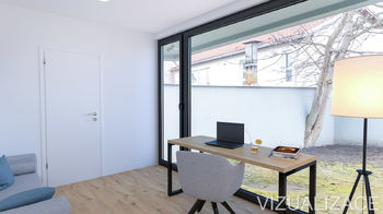 Vizualizace interiéru - Prodej domu 163 m², Praha 9 - Běchovice