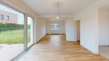 obývací pokoj s jídelnou - Prodej domu 148 m², Statenice