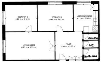 Prodej bytu 3+1 v osobním vlastnictví 78 m², Zlín