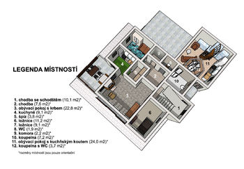 Prodej hotelu 350 m², Strážné