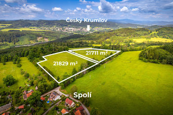 Prodej pozemku 4288 m², Loučovice