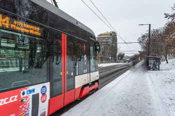 tramvajová a autobusová zastávka - Pronájem bytu 1+kk v osobním vlastnictví 28 m², Praha 10 - Michle