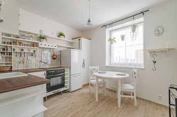 Kuchyň. - Prodej bytu 3+1 v družstevním vlastnictví 76 m², Jindřichův Hradec