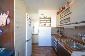 kuchyň  - Prodej bytu 3+1 v osobním vlastnictví 70 m², Opatovice nad Labem