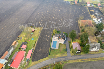 vizualizace - Prodej pozemku 1133 m², Rožďalovice