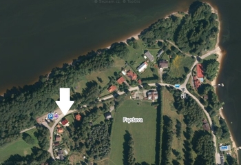 Orientační mapa - Prodej domu 200 m², Přední Výtoň