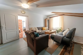 Obývací pokoj - přízemí - Prodej domu 200 m², Přední Výtoň