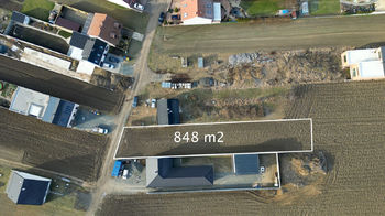 Stavební pozemek - Prodej pozemku 848 m², Blučina