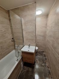 Koupelna s WC - Pronájem bytu 2+1 v osobním vlastnictví 44 m², Vyškov