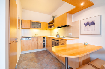 Kuchyňský kout - Prodej bytu 2+kk v osobním vlastnictví 52 m², Praha 2 - Vinohrady