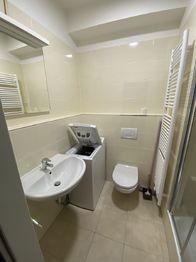 koupelna - Pronájem bytu 1+kk v osobním vlastnictví 29 m², Plzeň