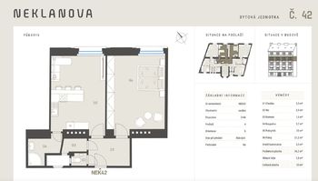 Prodej bytu 2+kk v osobním vlastnictví 60 m², Praha 2 - Vyšehrad