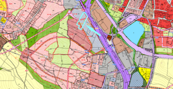 územní plán - Prodej pozemku 11396 m², Písek