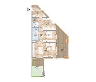 Prodej bytu 3+kk v osobním vlastnictví 120 m², Zlín