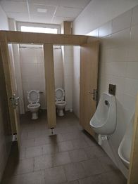 WC pacienti  muži - Pronájem komerčního prostoru 100 m², Ostrava