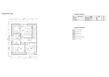 Plánek domu - Prodej domu 89 m², Úhonice