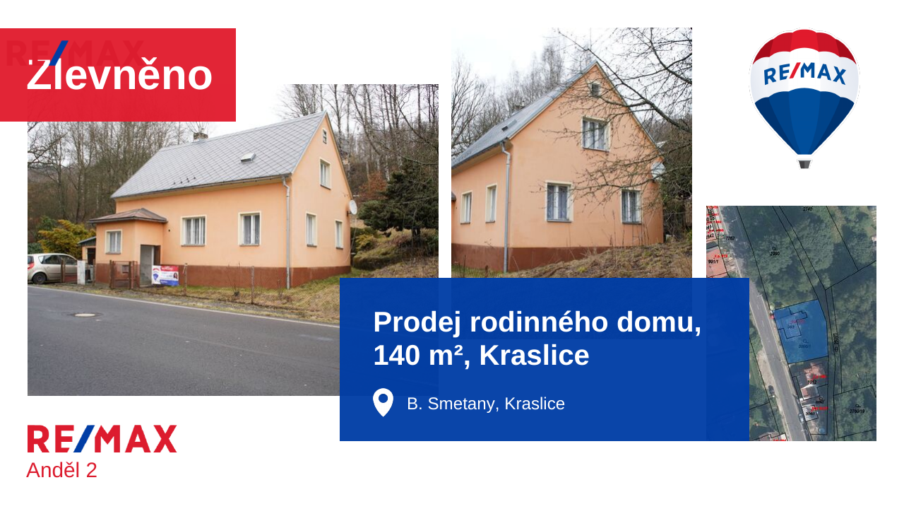 Prodej domu, 140 m2, Kraslice