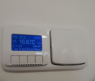 Regulace teplot - Pronájem bytu 1+1 v osobním vlastnictví 41 m², Rakovník