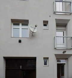 Zadní okno - Pronájem bytu 1+1 v osobním vlastnictví 41 m², Rakovník