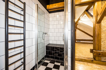 Sprchový kout - Prodej bytu 2+kk v osobním vlastnictví 48 m², Ústí nad Labem