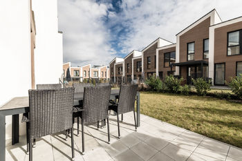 venkovní sezení na zahradě - Prodej domu 119 m², Vysoký Újezd