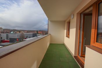 lodžie - Pronájem bytu 2+kk v osobním vlastnictví 53 m², České Budějovice