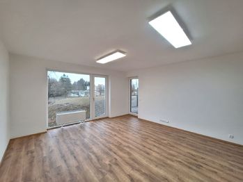 Obývací pokoj  - Pronájem bytu 2+kk v osobním vlastnictví 61 m², Vyškov