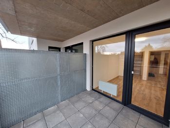 Balkon - Pronájem bytu 2+kk v osobním vlastnictví 61 m², Vyškov
