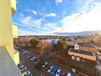 Výhled z terasy do města - Pronájem bytu 4+kk v osobním vlastnictví 206 m², Vyškov
