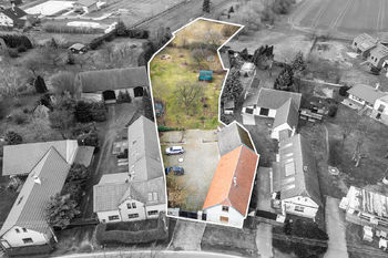 Hranice pozemku - Pronájem domu 72 m², Doubek