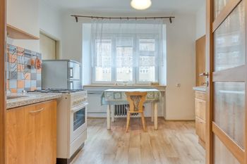 Kuchyně - Pronájem bytu 3+1 v osobním vlastnictví 86 m², Praha 10 - Vršovice