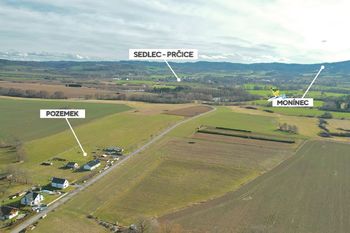 Prodej pozemku 4071 m², Sedlec-Prčice