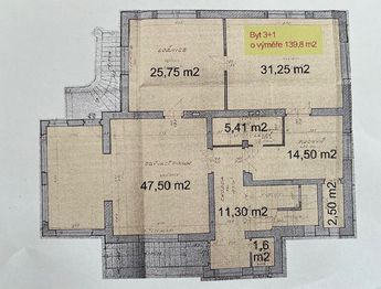 Pronájem bytu 3+1 v osobním vlastnictví 155 m², Řevnice