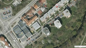 Satelitní snímek - Prodej bytu 1+1 v osobním vlastnictví 33 m², Strakonice